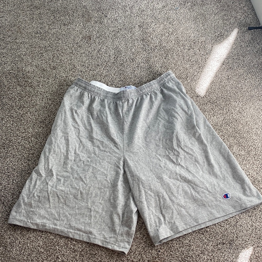 Champion mens grey shorts size large